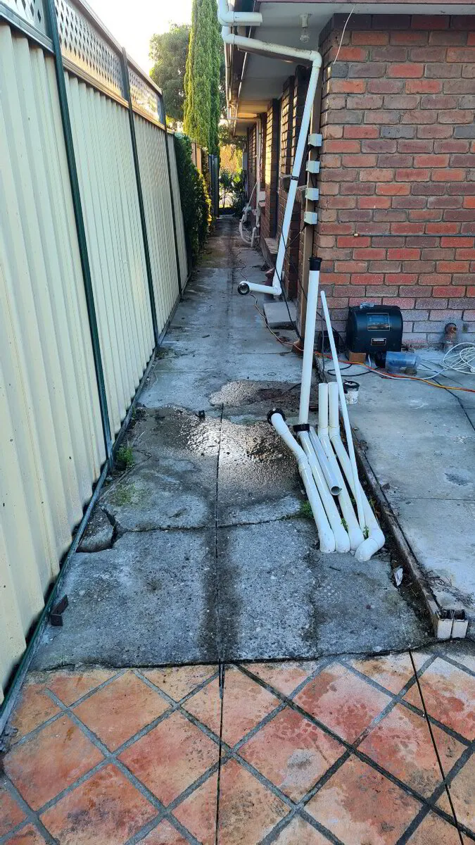 Front entry path — Moonee Ponds